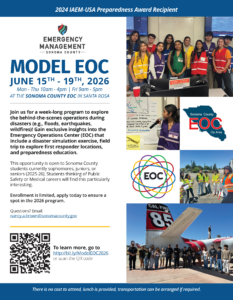 Model EOC 2026 - Sonoma County Emergency and Preparedness Information